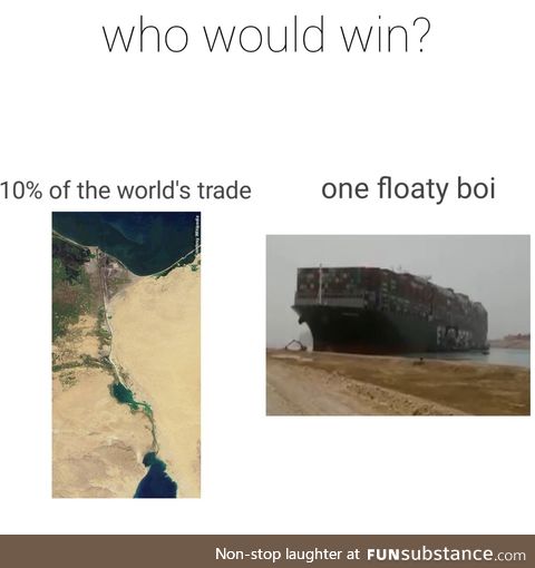 The floaty boi did it