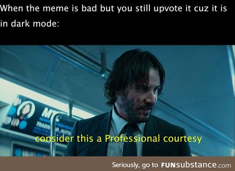 Nothing against people who like light mode but dark mode needs to get more common in memes