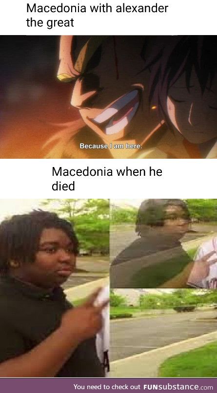 Macedonia check... Oh shit