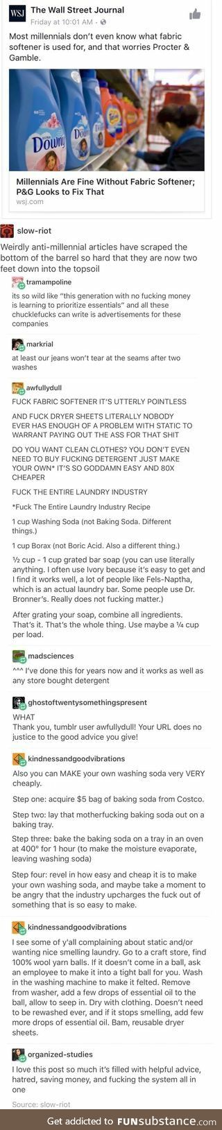Laundry Soap for millenials