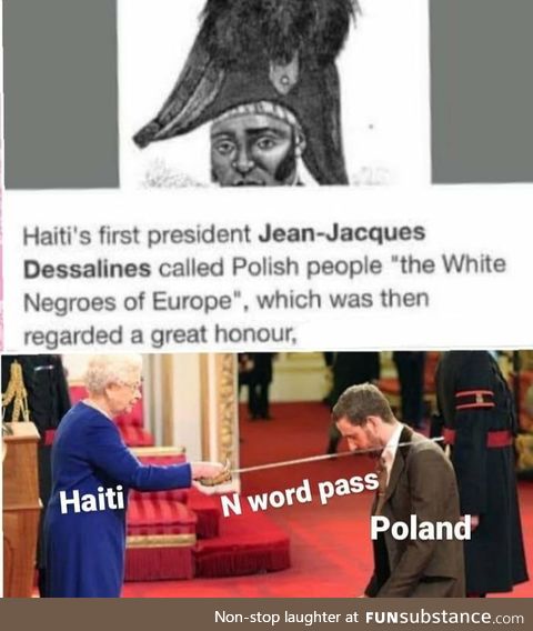 Honored white negros of the Europe
