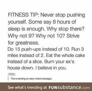 Fitness Tip!