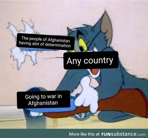 Making a meme of every country's history day 48: Afghanistan