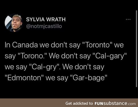 Canadian Pronunciations