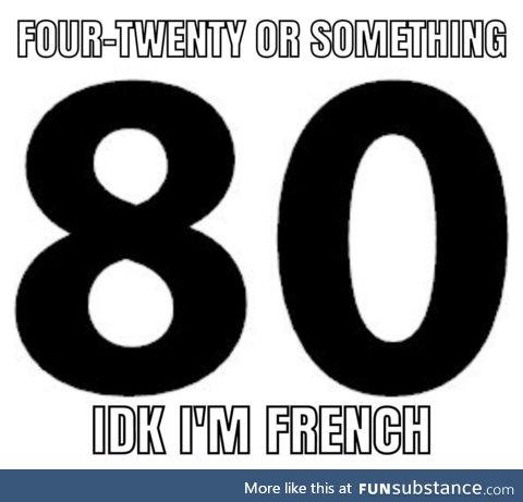 French people=stoners