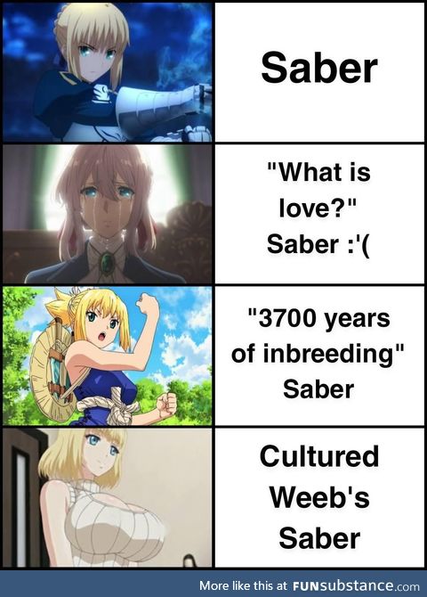 The variety of Sabers