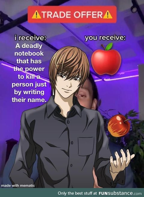 Light and Ryuk be like :