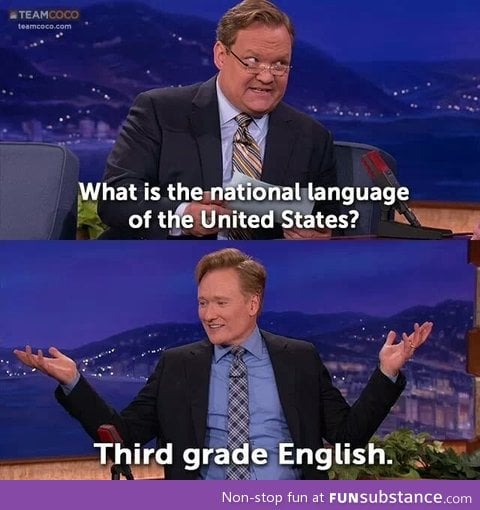 Conan telling it like it is