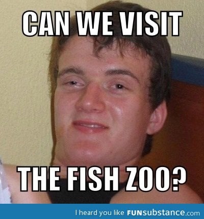 My friend forgot the word aquarium