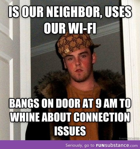 I just learned that I live next to this scumbag