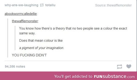 Pigment of imagination