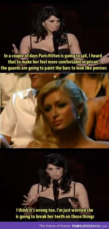 Sarah Silverman owned Paris Hilton