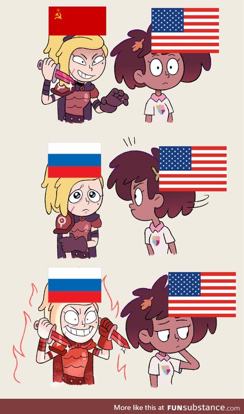 Oh, those russians!