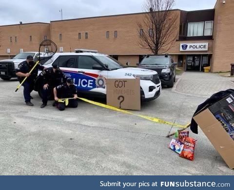 Got munchies? Sudbury police having a little fun on 4:20!