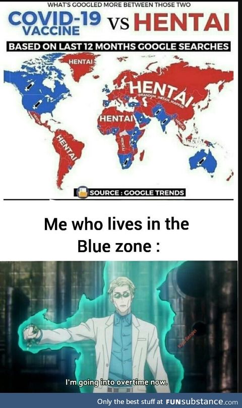 Blue zone is blue zone