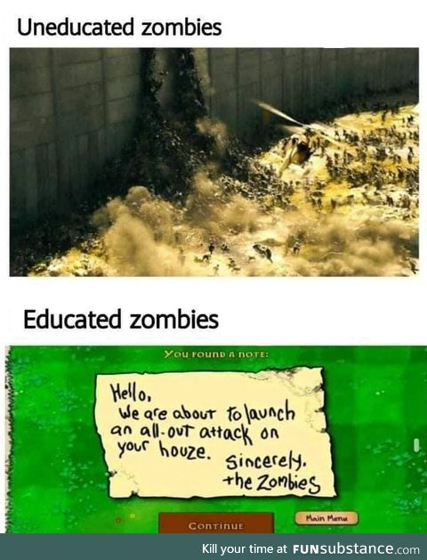 Good zombies