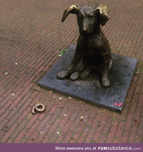 A bronze doge and his art, circa Rotterdam