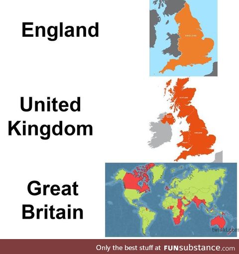 All hail The GREAT Britain, ruler of half the world