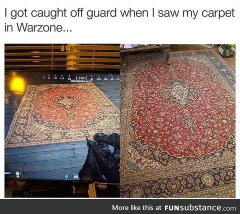 I also have that carpet