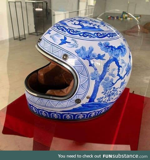 An authentic Ming-era helmet 1400