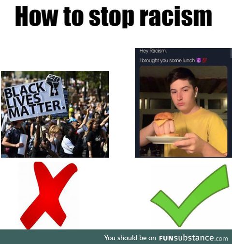 We did it boys, Racism is no more