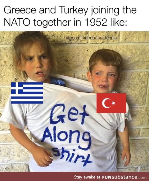 The turkish-greek relations is one of the funniest phenomena in human history