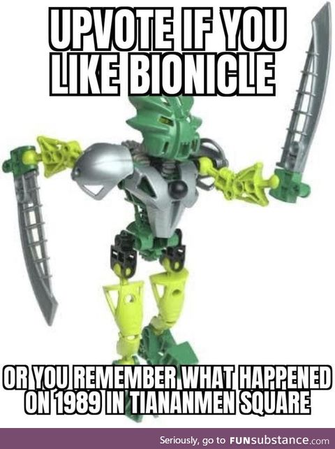 I like bionicles