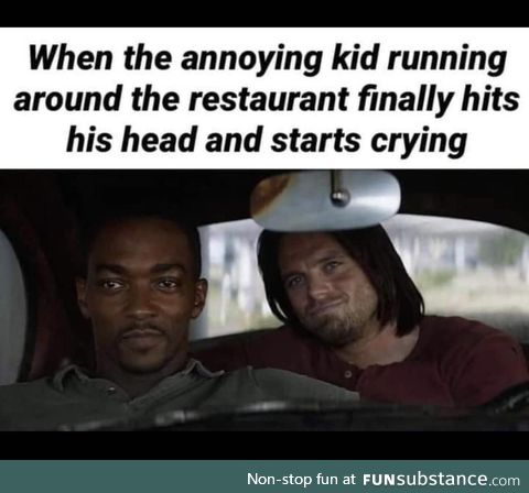 There’s always that one kid at the restaurant