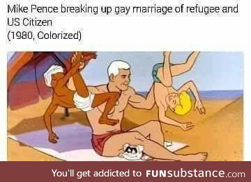 Mike Pence in 1980