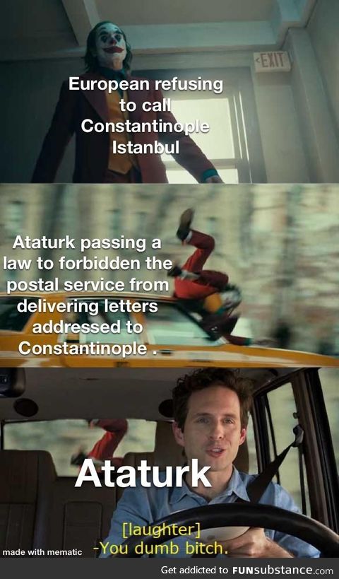 Istanbul not Constantinople!
