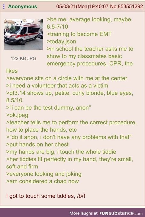 Anon is a chad