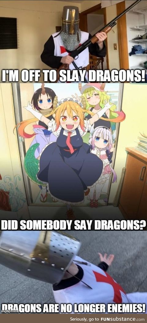 Dragons are friends