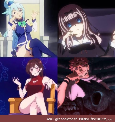 This is how Supreme Waifus sit