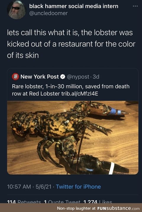 Justice for lobster