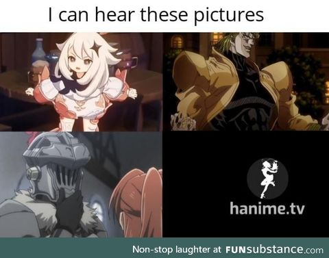 We all can hear them