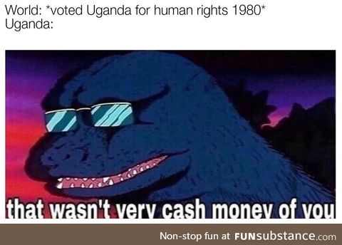 Making a meme of every country's history day 82: Uganda