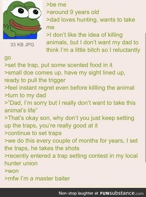 Anon is setting up the traps