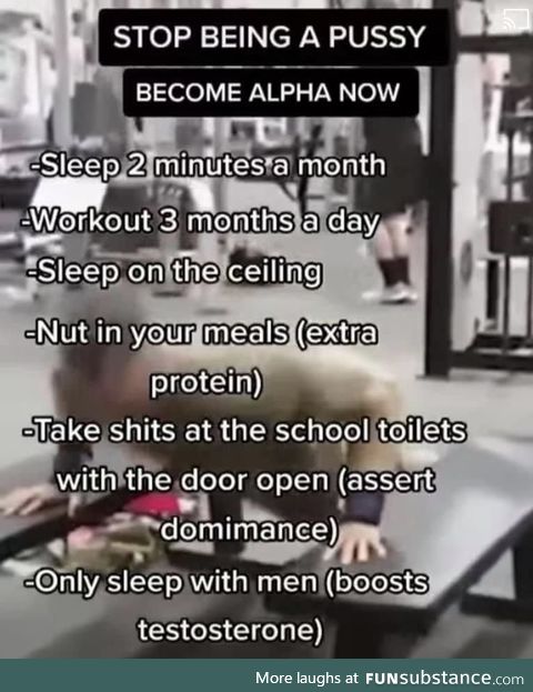 Be alpha not beta