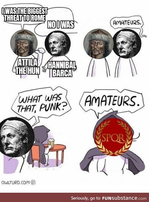 Romans ruined Rome