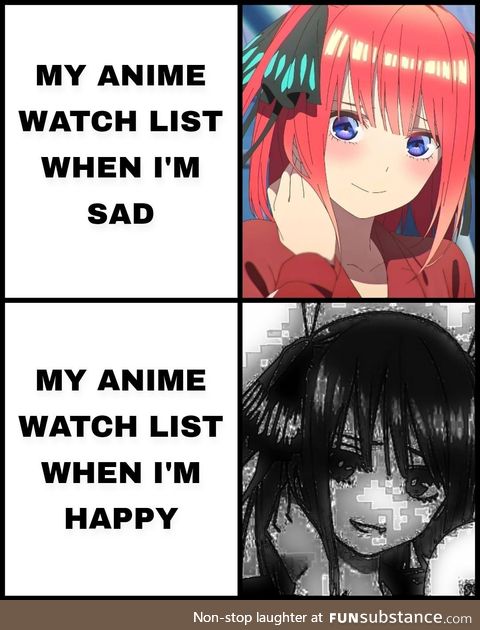 Wholesome Anime is good when you're sad