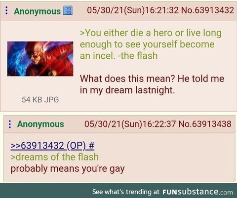 Anon's coming out