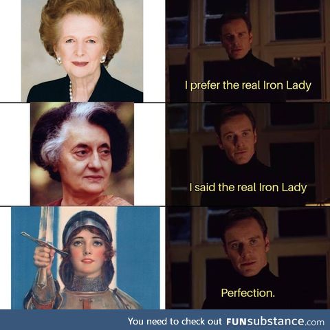 The true Iron Lady
