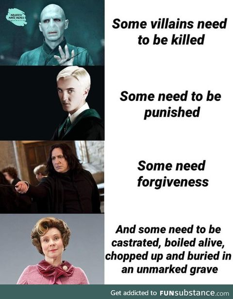 No offence to Umbridge fans