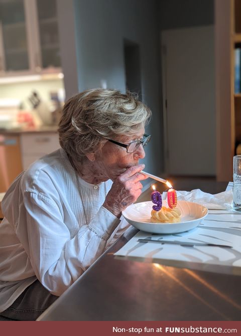 Happy birthday, grandma!