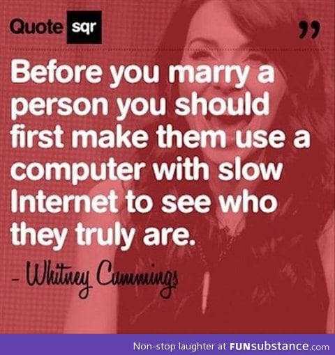 Before marrying someone