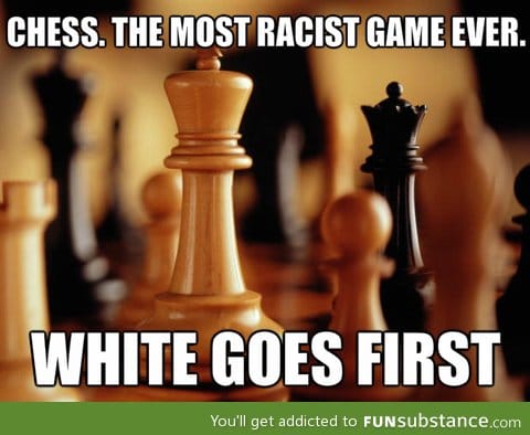 Chess is racist