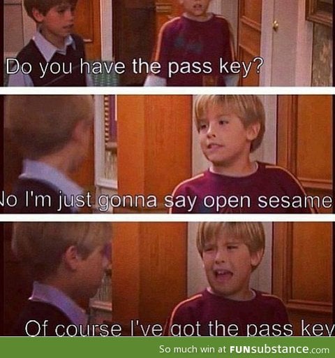 how to open a door...