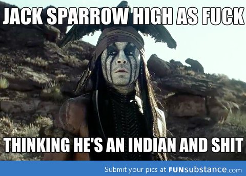 Jack Sparrow high as f*ck