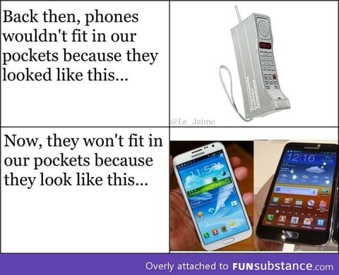 Phones these days