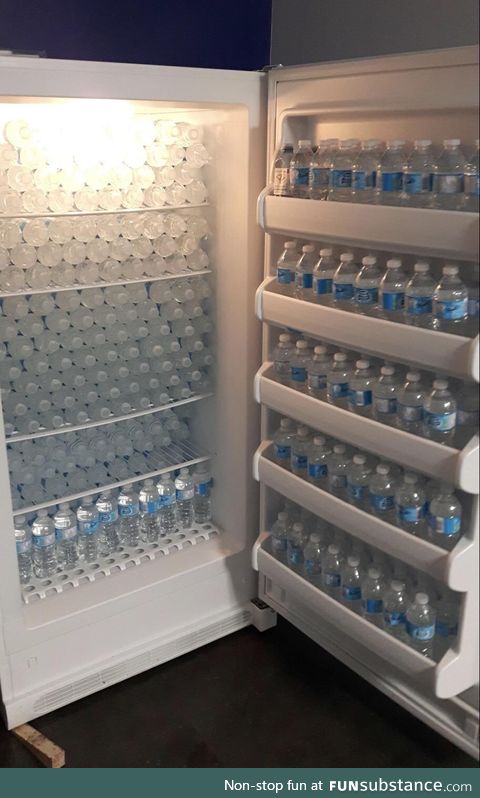 How Ronaldo’s fridge looks like